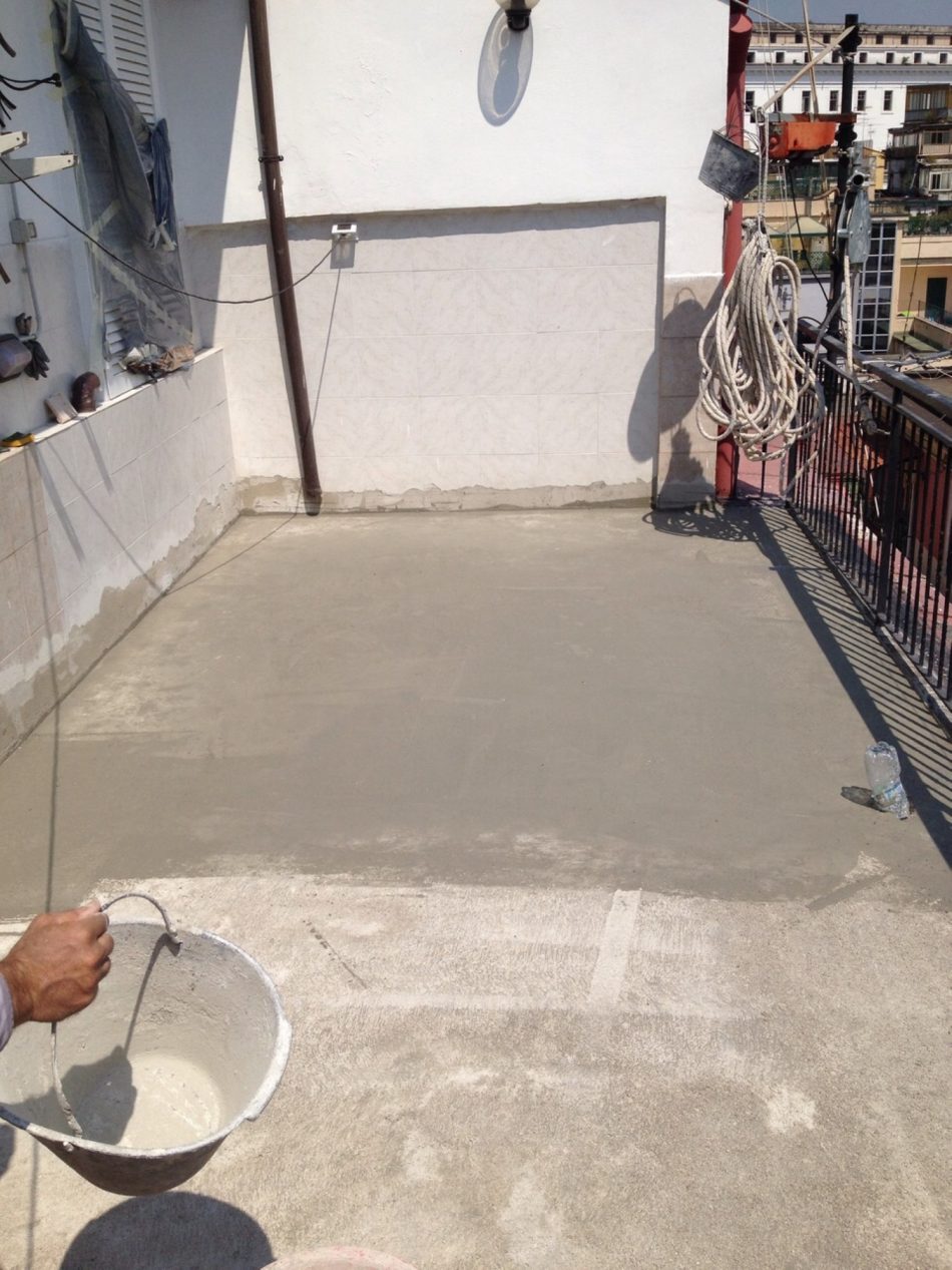 Rifacimento terrazzo